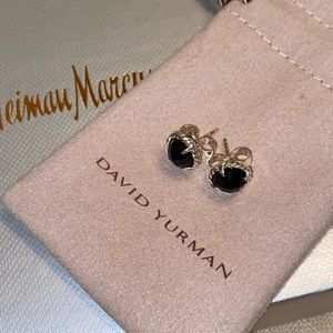 SOLD NEW David Yurman Chatelaine Black Onyx Earrings